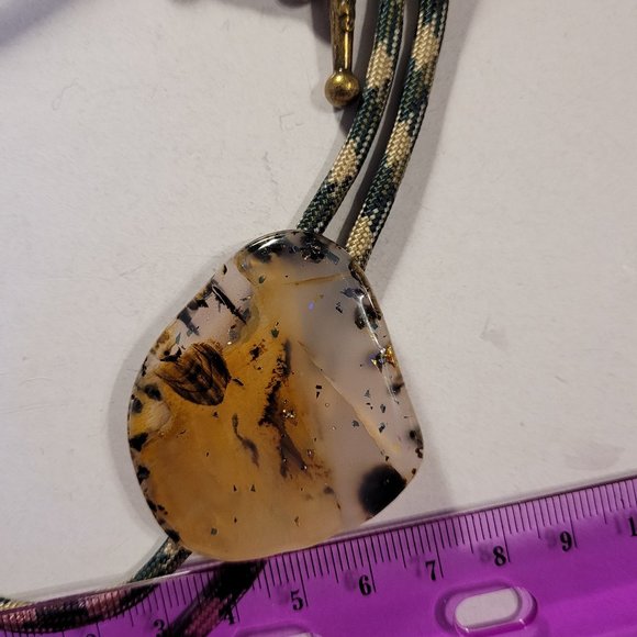 Bolo Tie - Made from Stone - Very Unique Looking - Picture 4 of 12